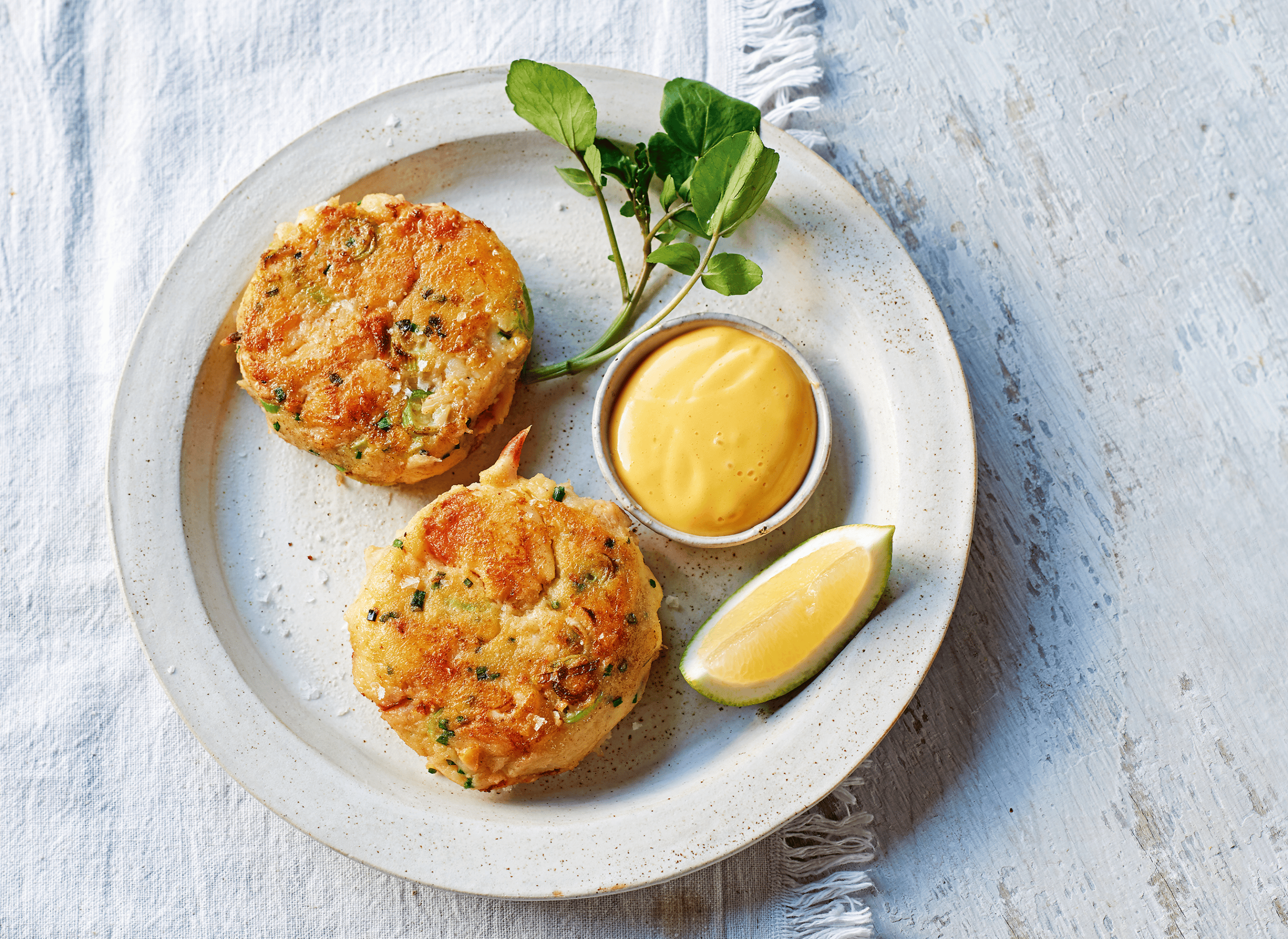 James Martin’s Great British Adventure: Crab Cakes with Homemade Mayonnaise