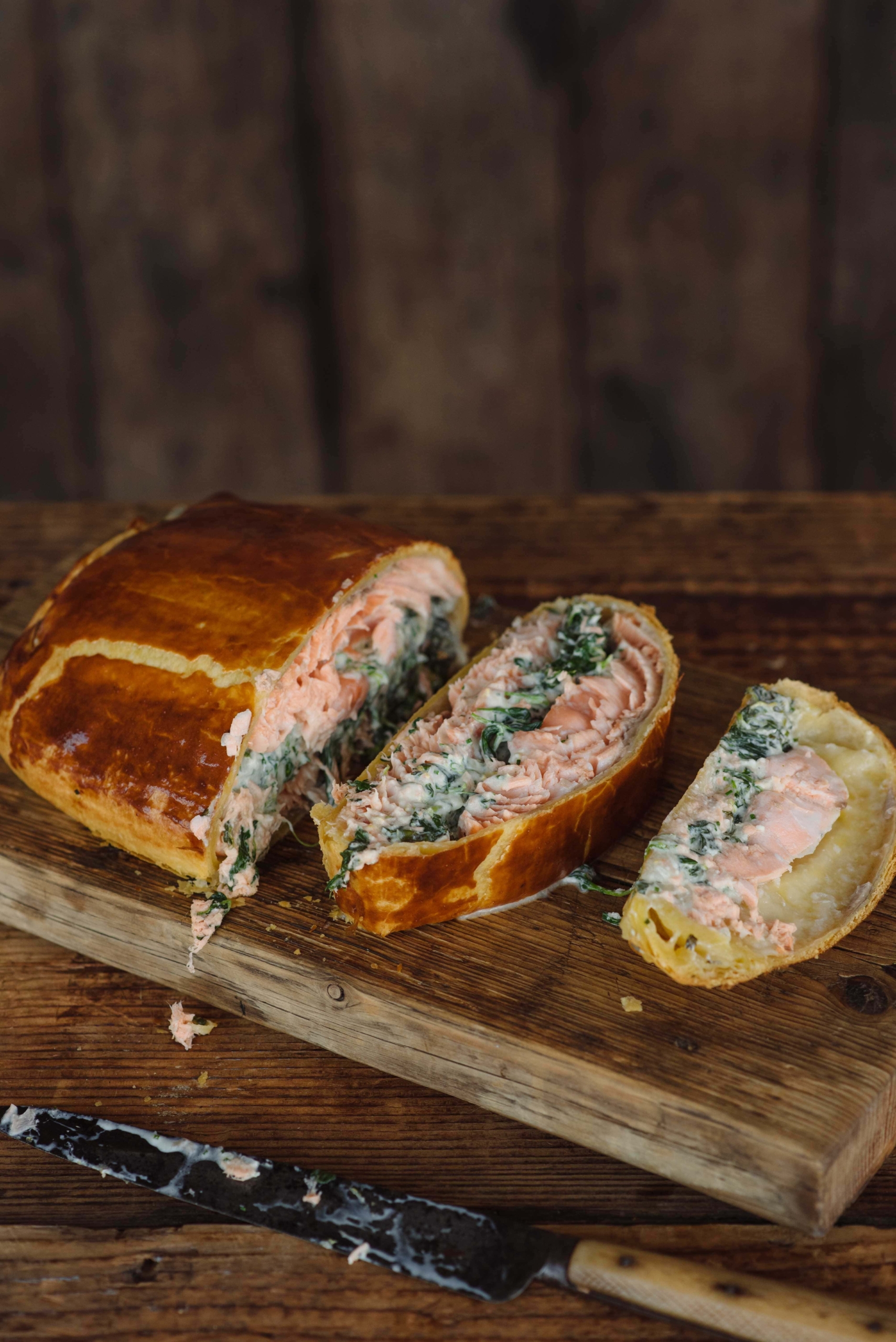 Tom Kitchin: Salmon Wellington