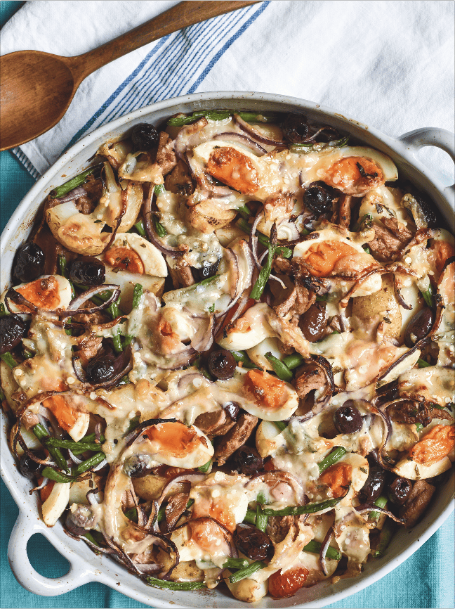 Nadiya Hussain’s Family Favourites: Niçoise bake