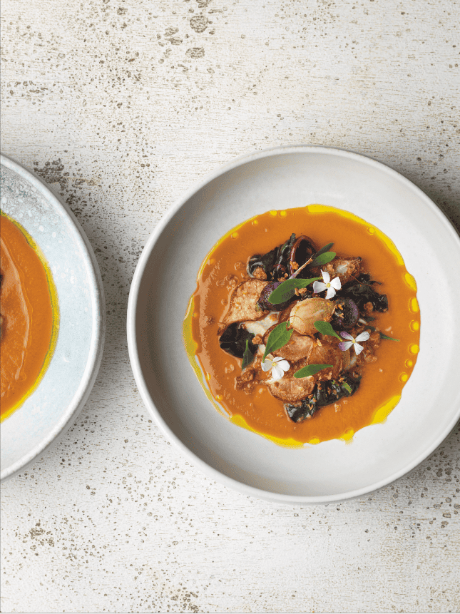 Simon Rogan: Radish stew