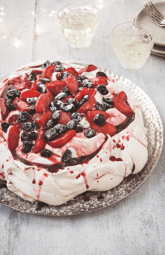 Hairy Bikers: Plum Pavlova