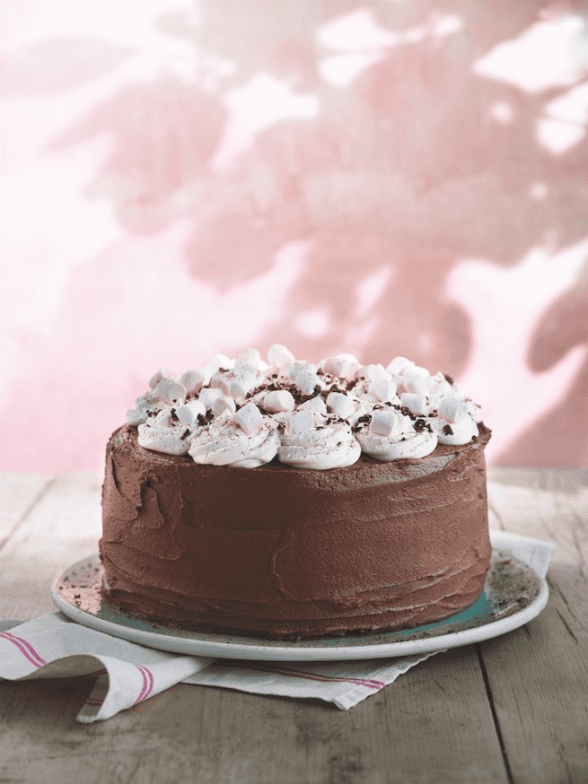 Great British Bake Off: Hot chocolate birthday cake