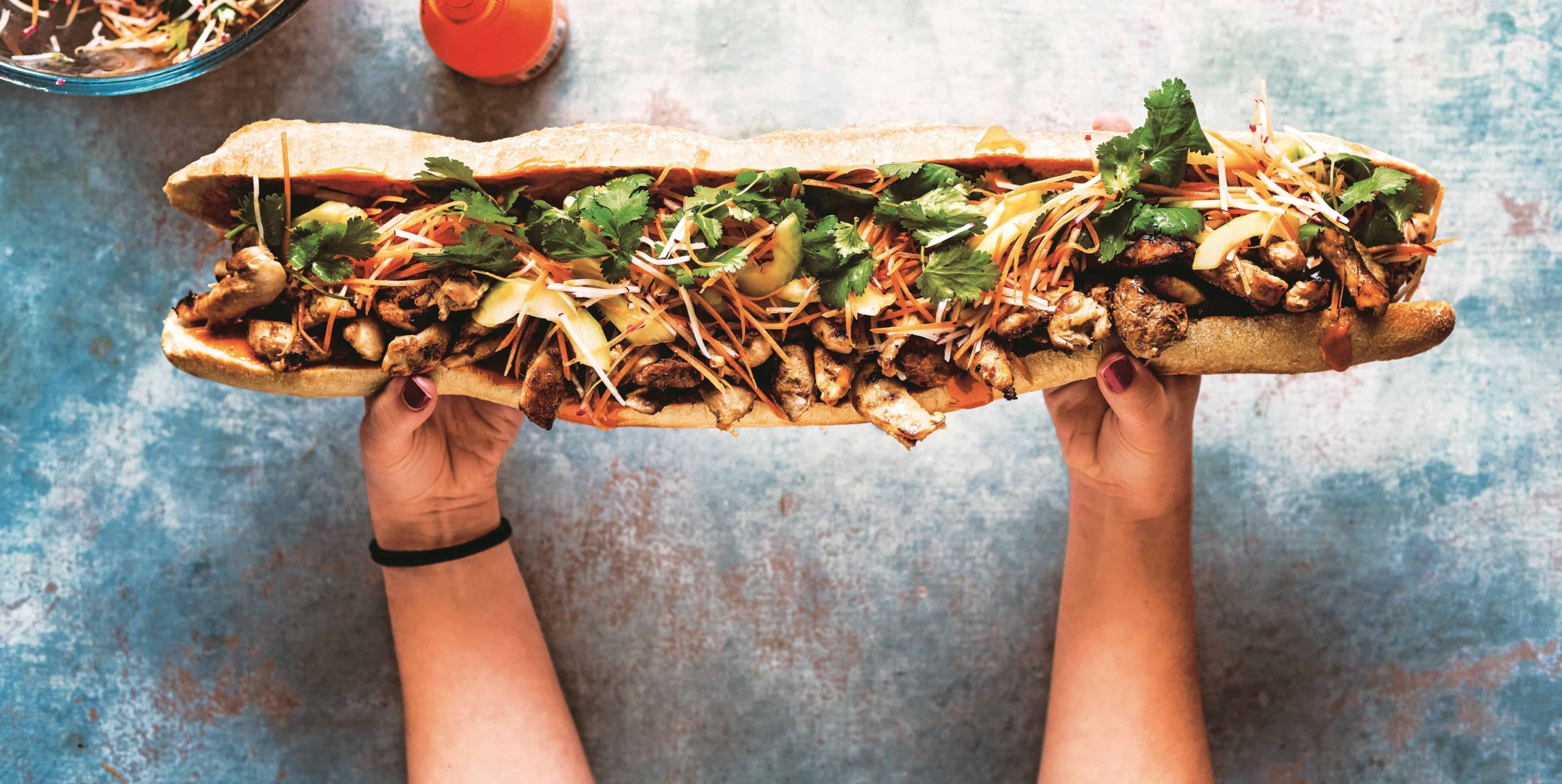 Ben Lebus’ MOB Kitchen: Lemongrass, Honey & Ginger Chicken Banh Mi