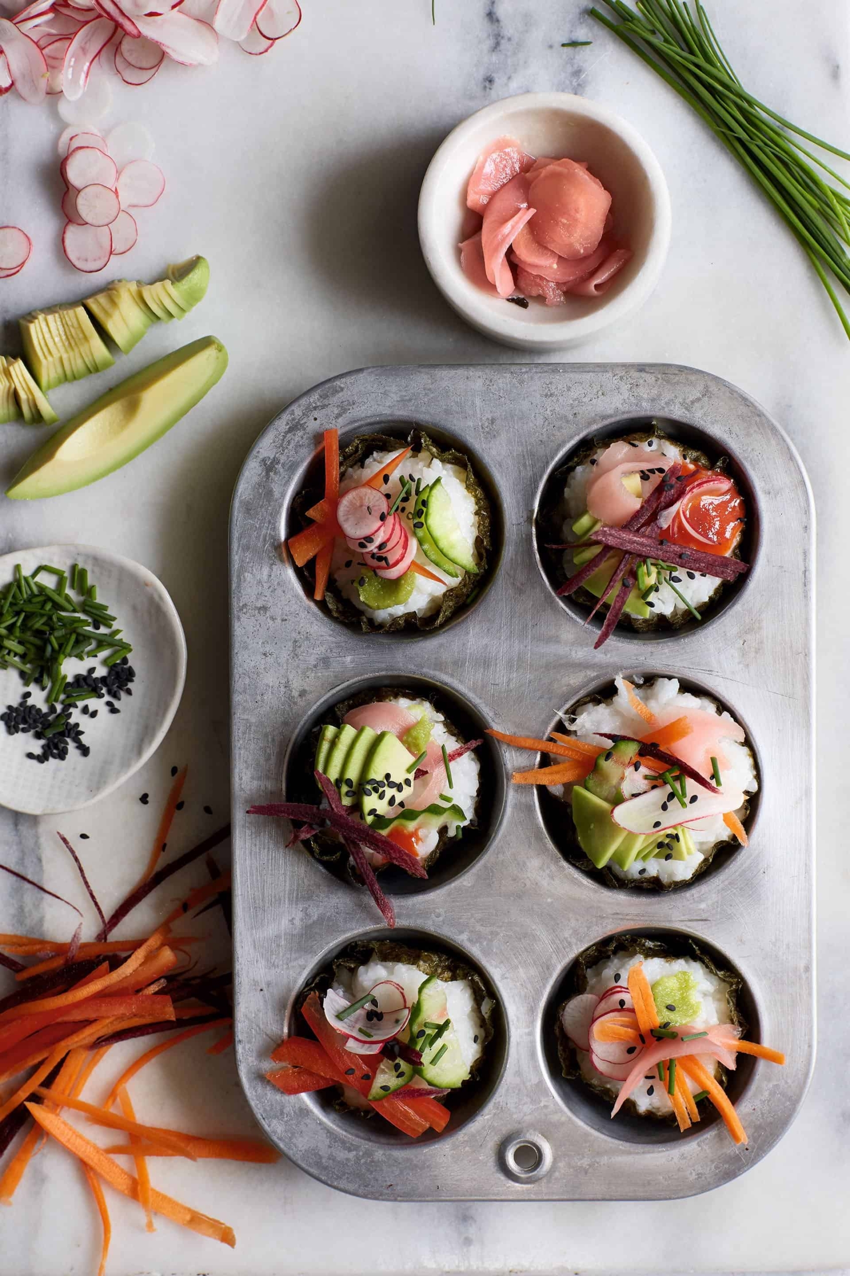 Henry Firth and Ian Theasby’s Bish Bash Bosh!: Sushi cupcakes