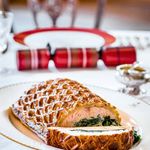 Highclere salmon en croute