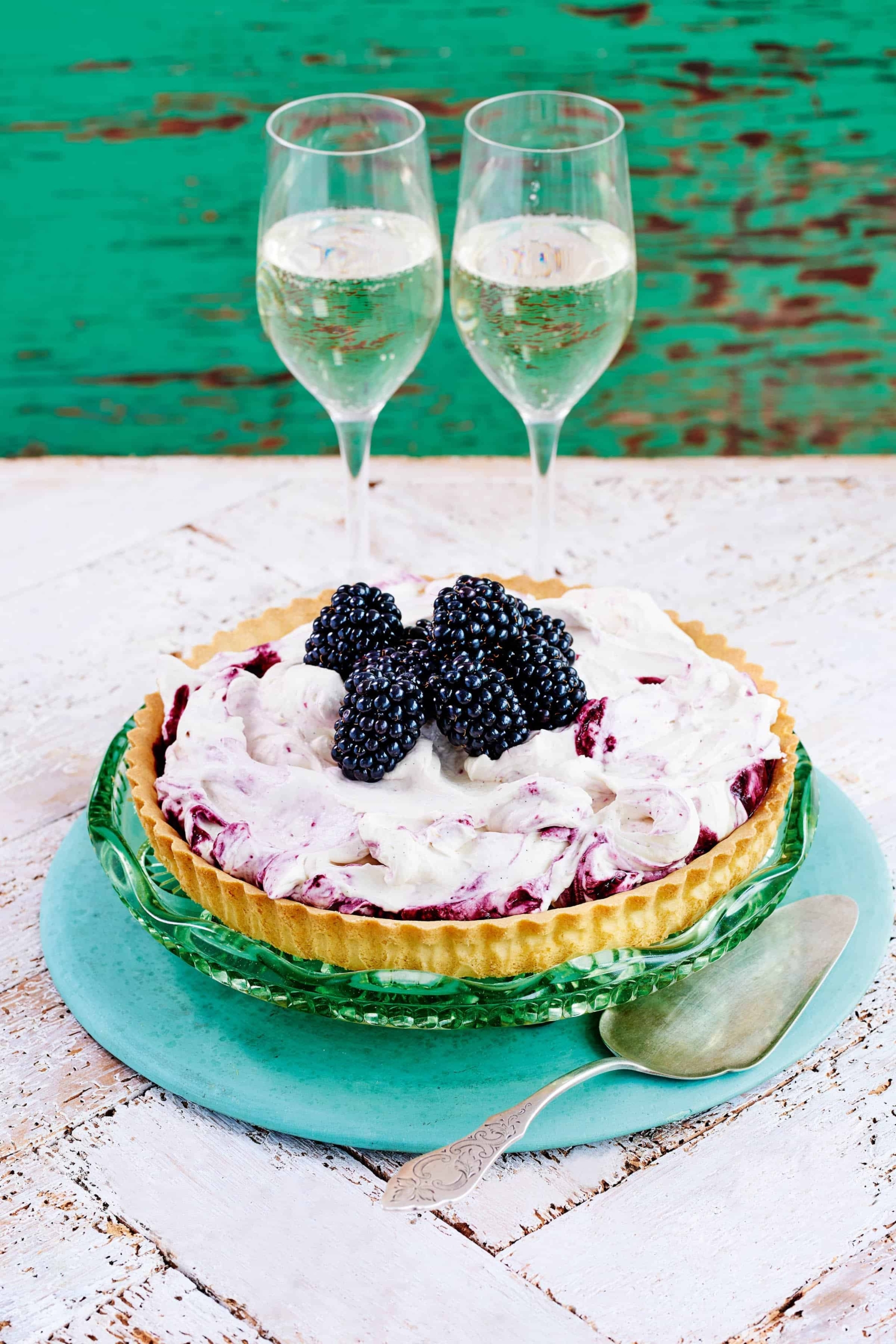 Recipe of the month: blackberry fool cheesecake
