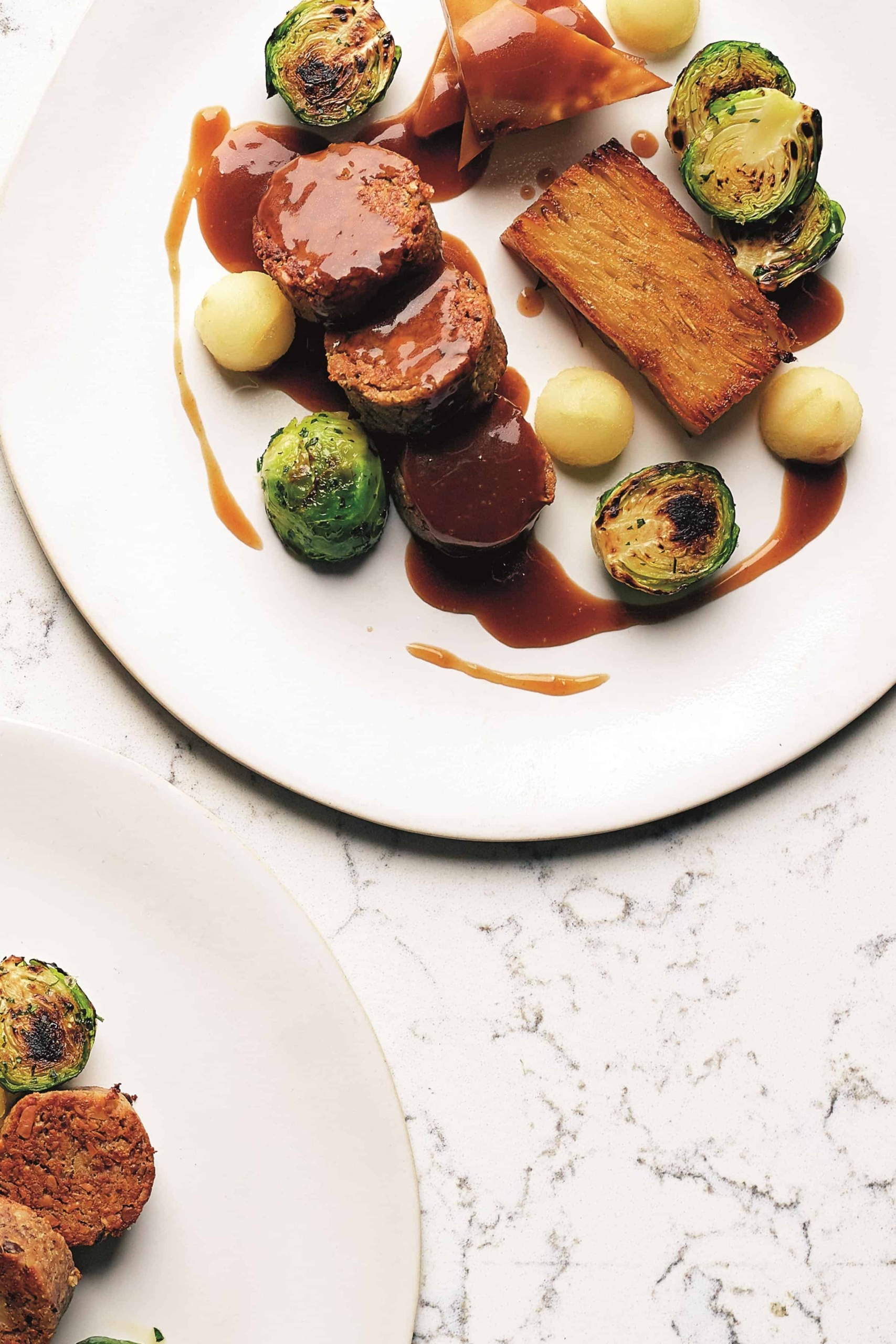 Richard Buckley’s hazelnut roast with cider gravy