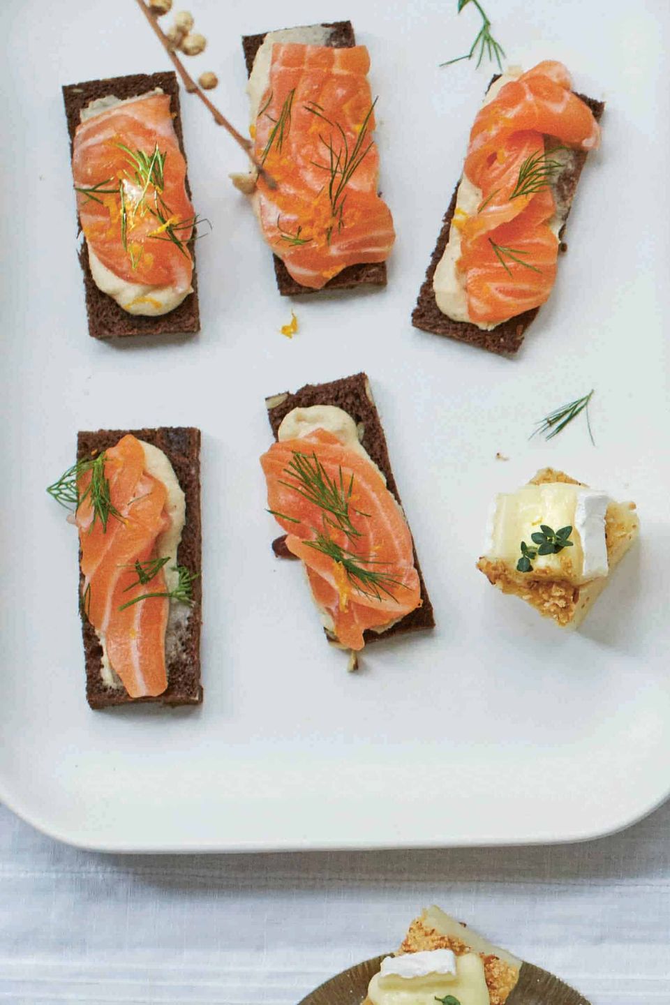 Marcus Wareing's gin-cured salmon