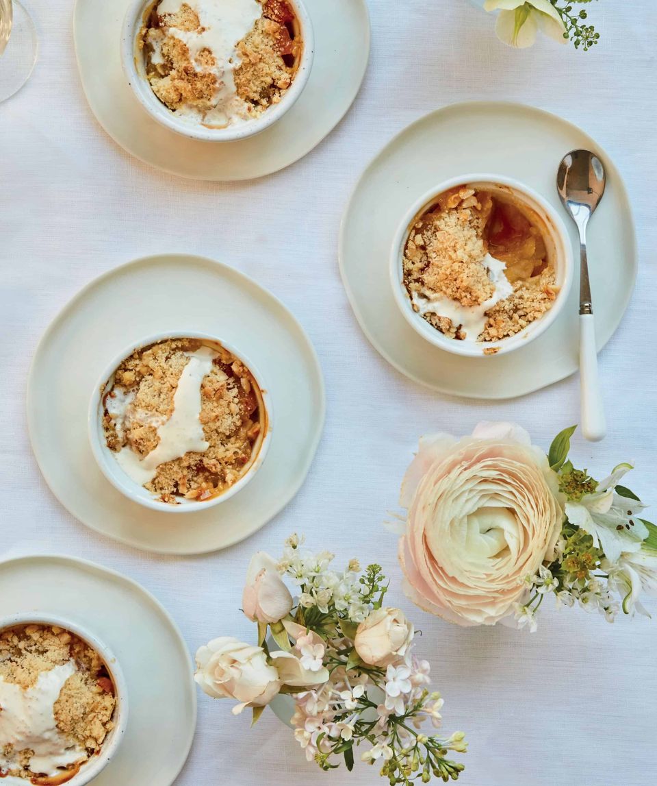 Mary Berry's mini crumbles