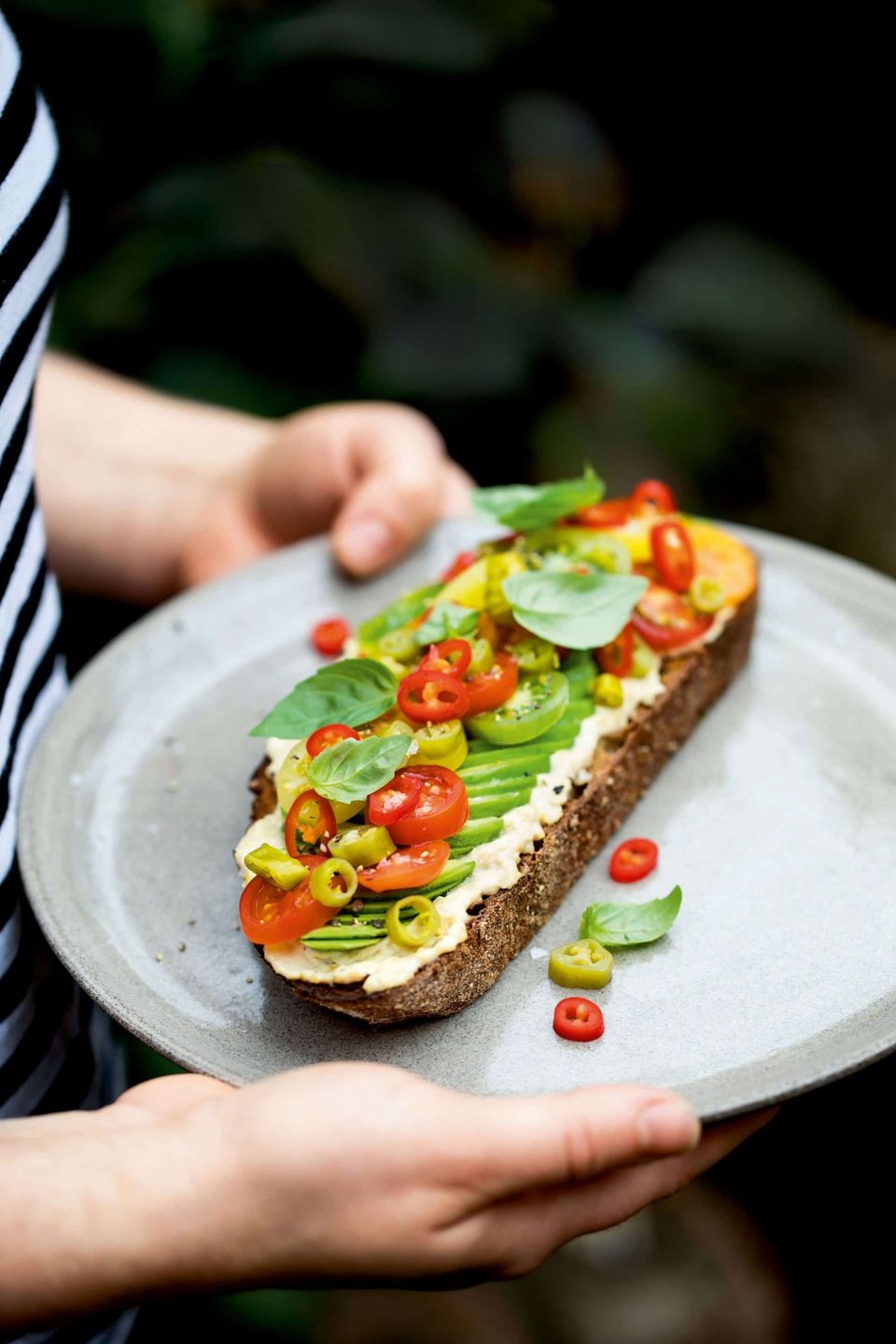 Chilli avocado toast