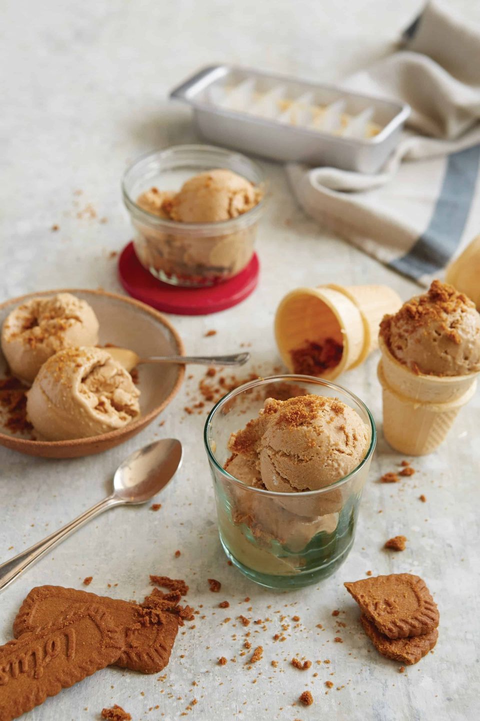 Biscoff ice cream