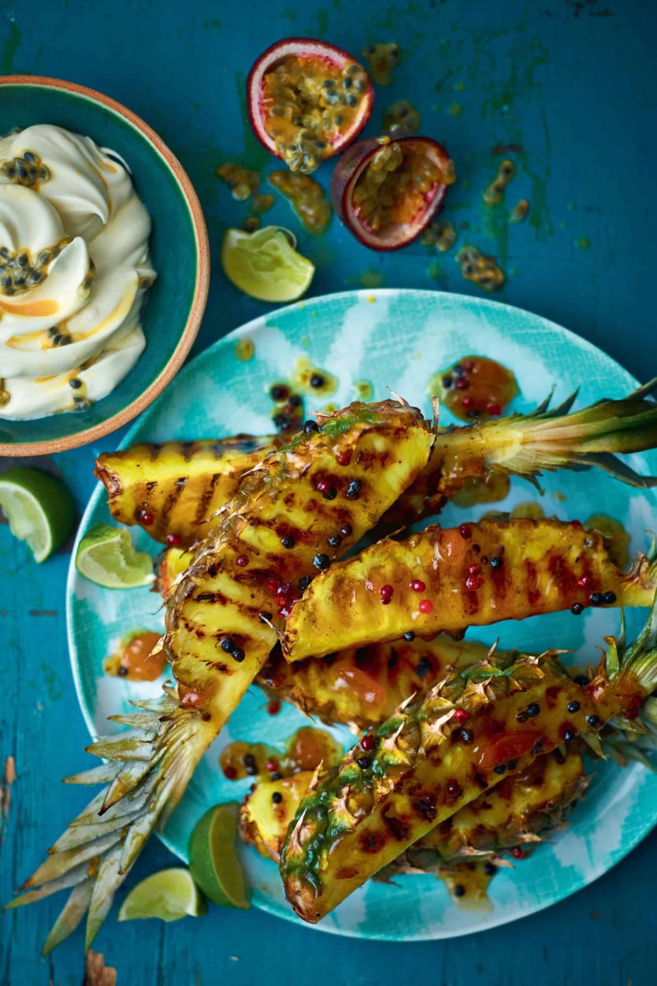 Ainsley's grilled pineapple image