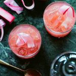 Rhubarb Jammer cocktail image
